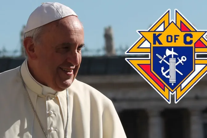 Caballeros de Colón donan 2 millones de dólares para caridad del Papa y Medio Oriente