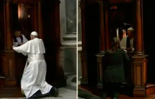 Papa Francisco durante Jornada "24 horas para el Señor" / Foto: Captura de video (CTV) 