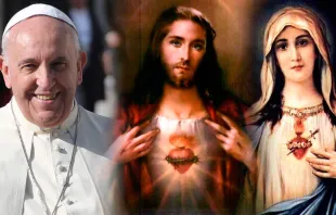 El Papa Francisco, el Sagrado Corazón de Jesús y el Inmaculado Corazón de María 