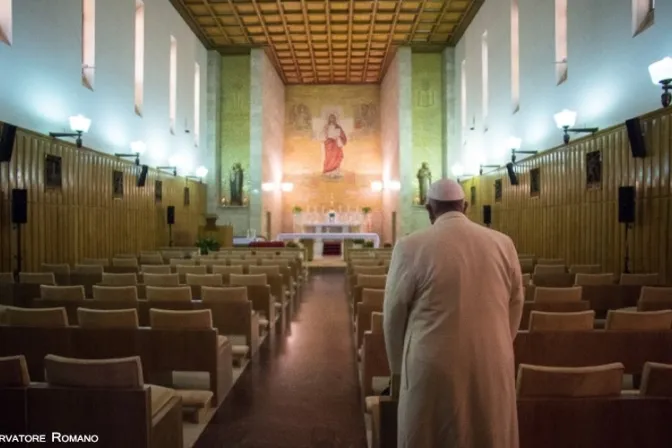 ¿Nos dejamos sorprender por Dios? Tema de la cuarta jornada del retiro del Papa Francisco