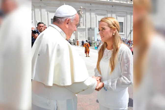 Papa Francisco envía mensaje de fortaleza a Leopoldo López y a Venezuela