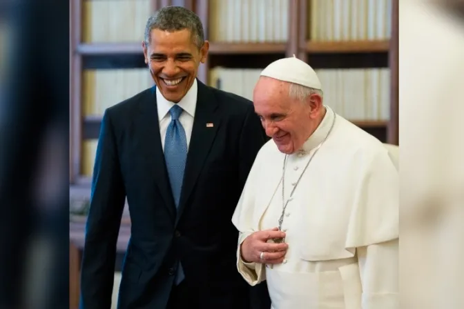 Obama afirma que el Papa Francisco es una “inspiración” y cita Evangelii Gaudium en acto público