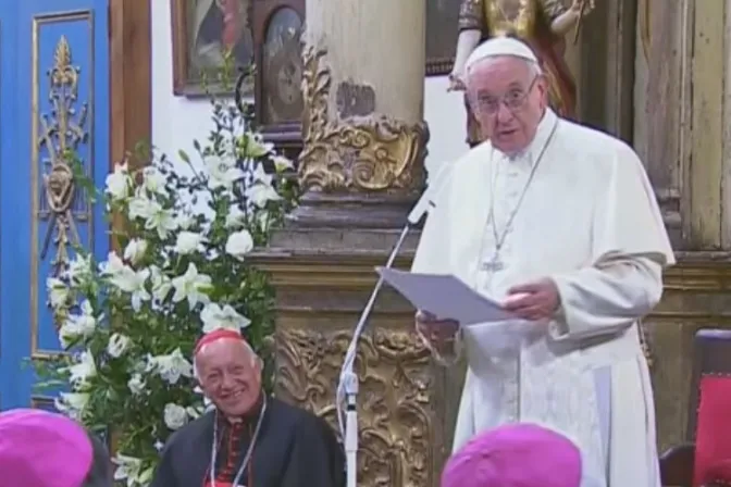 TEXTO y VIDEO: Saludo del Papa Francisco a los obispos de Chile