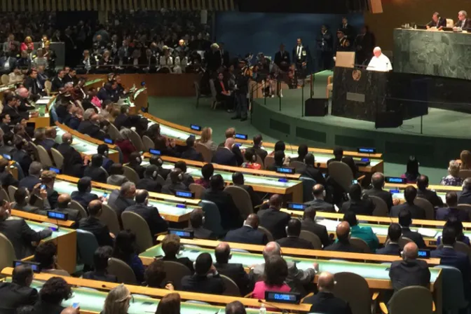 Así fue la visita del Papa Francisco a la sede de la ONU