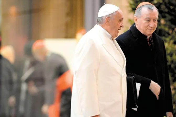 Cardenal Parolin explorará posible visita del Papa a Rusia en encuentro con Putin