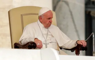 El Papa Francisco pidió por el fin de la guerra en Oriente Medio / Foto: Daniel Ibáñez (ACI Prensa) 