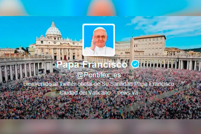 El Papa supera los 13 millones de seguidores en Twitter