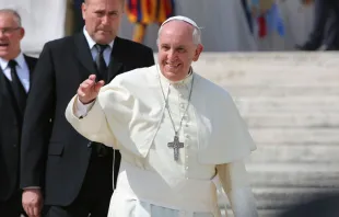 El Papa Francisco en la Plaza de San Pedro. / Foto: ACI Prensa 