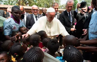 Foto referencial del Papa Francisco en República Centroafricana. Crédito: Vatican Media 