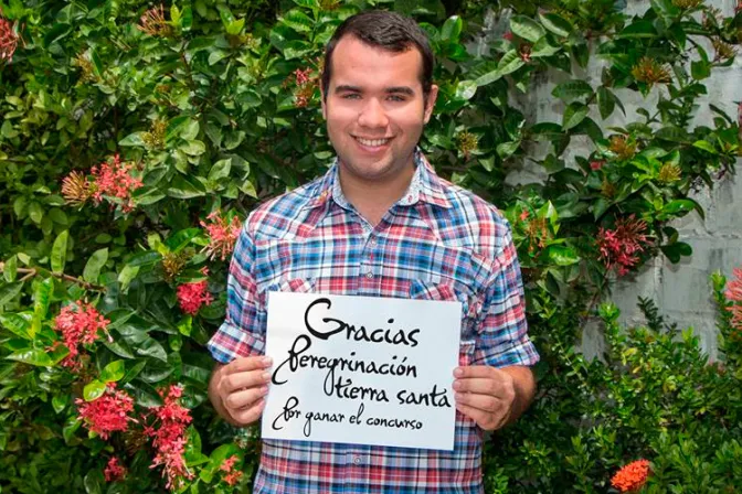 Venezolano gana concurso e irá con el Papa Francisco a Tierra Santa