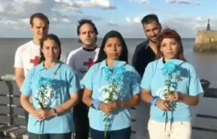 Homenaje a los miles de bebu00e9s abortados en Argentina / Gentileza: ONG Mu00e1s Vida  