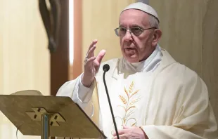 El Papa Francisco expone su homilía / Foto: L'Osservatore Romano 