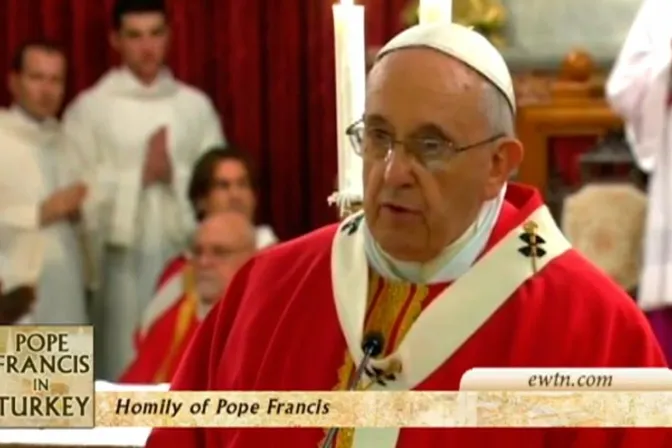 [TEXTO COMPLETO y VIDEO] Homilía del Papa Francisco en la Catedral del Espíritu Santo en Estambul