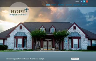 Hope Pregnancy Center en Texas, Estados Unidos. Foto: Hope Pregnancy Center 