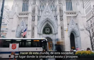 Captura de video del documental "La hora de los laicos". 