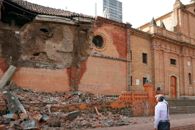 Arzobispo agradece a Dios porque no hubo víctimas en derrumbe de iglesia de San Francisco