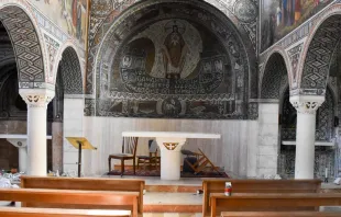 Iglesia de San Esteban profanada / Foto: Patriarcado Latino de Jerusalén 