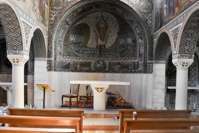 Profanan en Tierra Santa iglesia católica dedicada a San Esteban