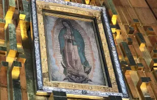 La Virgen de Guadalupe en la nueva Basílica. Foto: David Ramos / ACI Prensa. 