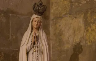 Imagen de la Virgen de Fátima en Lisboa / Foto: Daniel Ibáñez (ACI Prensa) 
