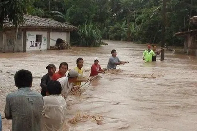 Cáritas del Perú pide ayuda para víctimas de inundaciones en la selva