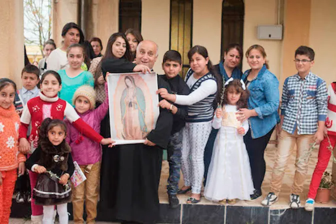 Virgen de Guadalupe peregrina de México a Irak para cuidar a cristianos perseguidos