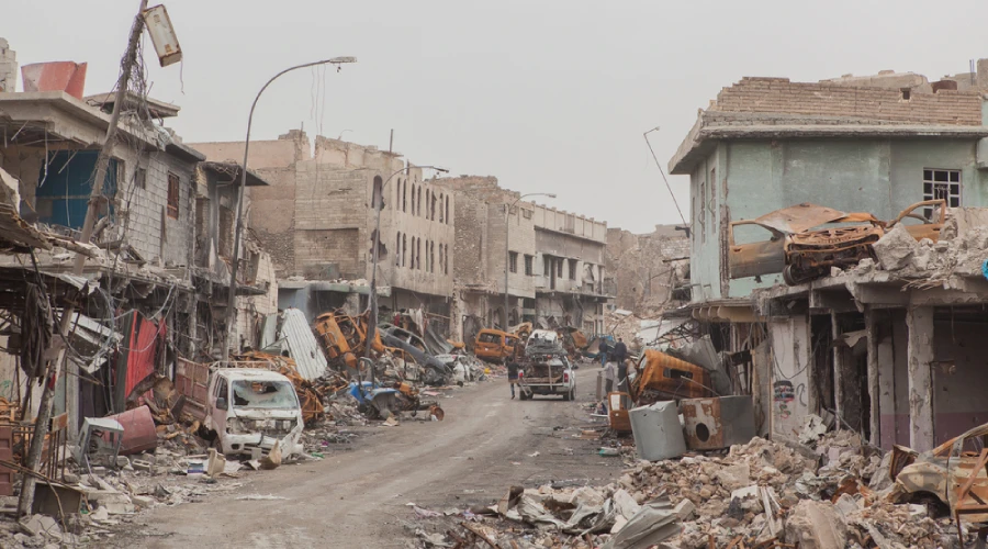 Calle en Mosul, una ciudad en el norte de Irak capturada en junio de 2014 por el Estado Islu00e1mico. Cru00e9dito: Shutterstock?w=200&h=150