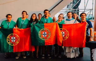 Jovenes católicos portugueses se preparan para la JMJ 2023. Crédito: Fundación Jornada Mundial de la Juventud (JMJ) Lisboa 2023 