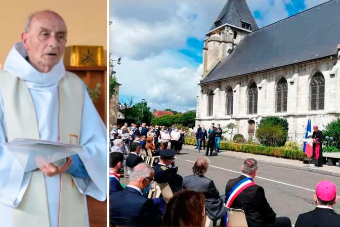 Francia recuerda al P. Jacques Hamel, asesinado por yihadistas durante Misa