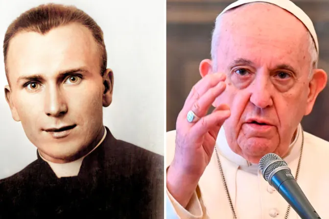 El Papa recuerda a sacerdote decapitado por los nazis y beatificado en Polonia