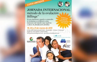 Afiche - Jornada sobre Mu00e9todo de Ovulaciu00f3n Billings 