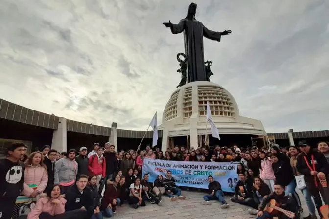 Más de 30 mil jóvenes mexicanos peregrinaron al cerro del Cubilete