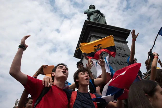 VIDEO: La fiesta de la JMJ Cracovia en el Santuario de la Divina Misericordia