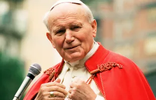 El Papa San Juan Pablo II. Foto: Vatican Media 