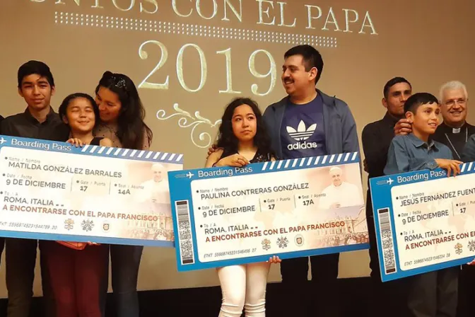 Ganadores de concurso audiovisual se encontrarán con el Papa Francisco