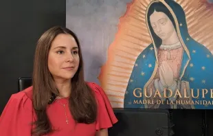La actriz mexicana Karyme Lozano. Crédito: Nicolás de Cárdenas / ACI Prensa 