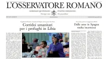 Captura del último número de L'Osservatore Romano. Foto: Vatican Media