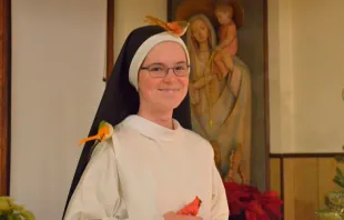 Foto :Sor Maria Teresa del Sagrado Corazón (Lauren Franko) / Crédito: Facebook Dominican Nuns 