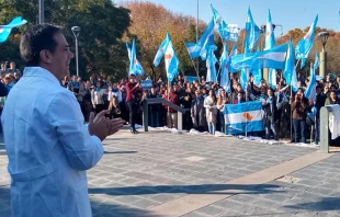 Mendoza apoya a Leandro Rodru00edguez Lastra. Cru00e9dito: CitizenGO Argentina 