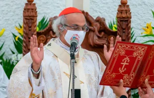 Cardenal Leopoldo Brenes / Crédito: Arquidiócesis de Managua - Javier Ruiz 