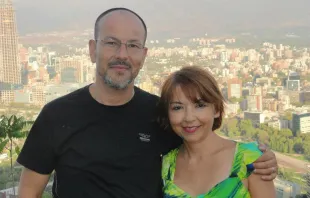 Leopoldo Quezada y su esposa / Facebook de Leopoldo Quezada  