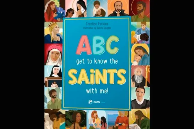 Nuevo libro enseña el alfabeto a los niños de la mano de los santos