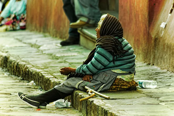 Niño reúne 200 kilos de alimentos para los pobres por Acción de Gracias