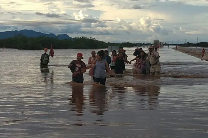 Obispos de México piden ser solidarios con damnificados por inundaciones en Sinaloa