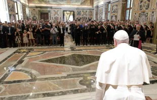 Audiencia del Papa con Diócesis de Lodi. Crédito: Vatican Media 