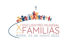 Logo Encuentro Mundial de las Familias 2022. 