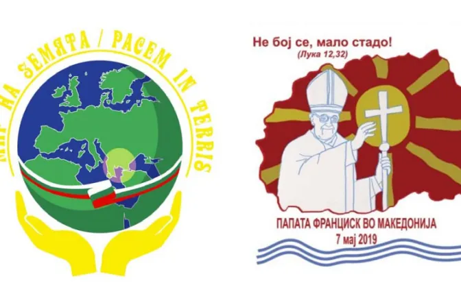 Presentan logos del viaje apostólico del Papa Francisco a Bulgaria y Macedonia