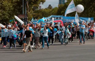 Marcha por la Vida en Buenos Aires 2021 / Crédito: Marcha por la Vida 