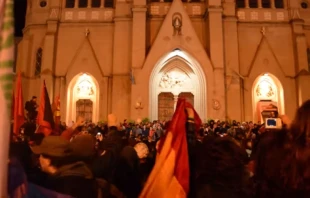 MarchaEncuentro Nacional de Mujeres 2015 / Foto: Captura Youtube YaninaIkei 