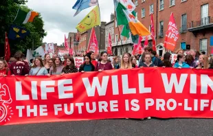 Marcha por la Vida en Irlanda, 2 de julio de 2022. Crédito: Rally for Life 
